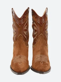 TORAL - 12371 OT in Brown Suede and Brn Patn