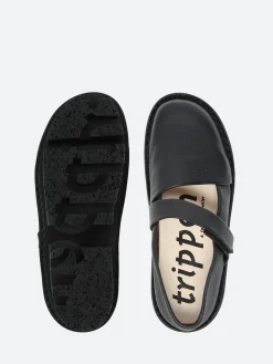 Trippen - Closed Ahead in Black Alb