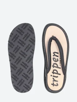 Trippen - Closed Zori in Black Waw