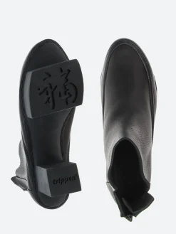 Trippen - Happy Uplift in Black Waw