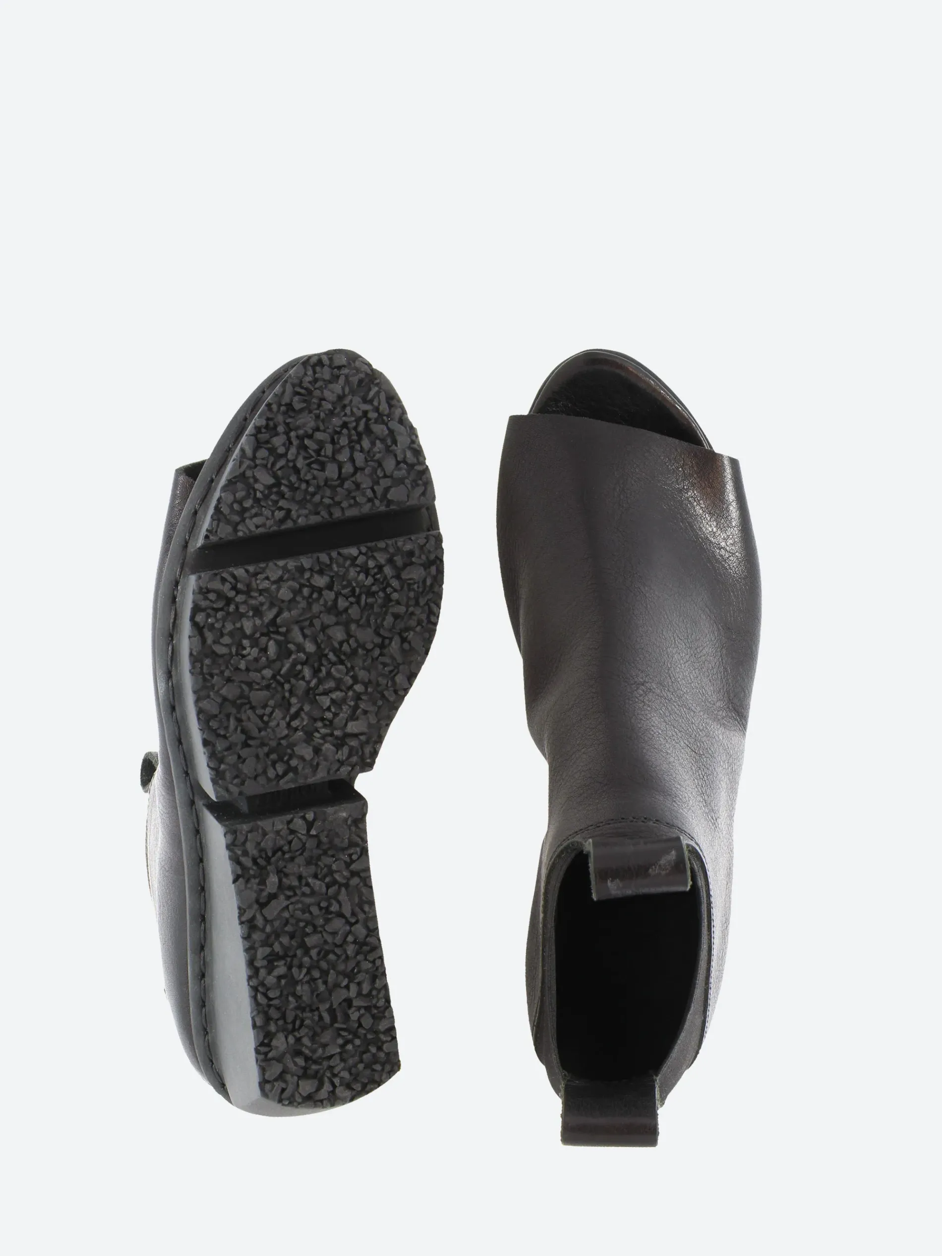 Trippen - Splitt Flag in Black