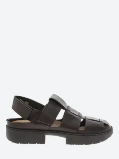 Trippen - Sport Arcade Fisherman Sandals in Black Waw