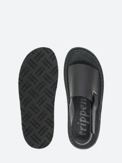 Trippen - Zori Safeguard in Black