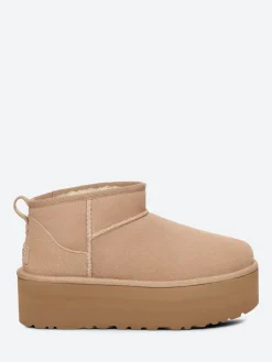 UGG - Classic Ultra Mini Platform in Sand