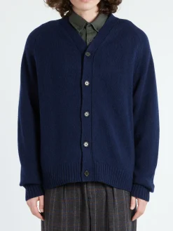 Universal Works - David Cardigan in Navy