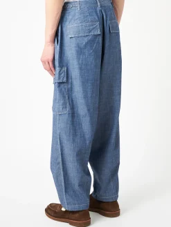 Universal Works - Loose Cargo Pant in Indigo