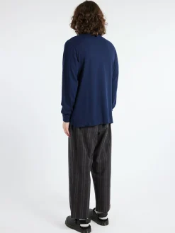 Universal Works - Loose L/S Tee in Navy