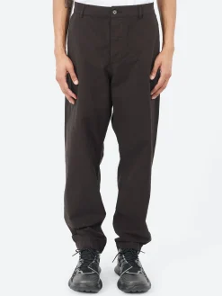 Universal Works - Military Chino in Licorice Summer Canvas