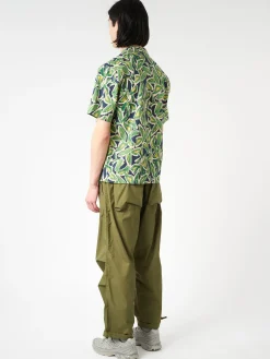 Universal Works - Minari Shirt in Navy Artist Flower Lincot