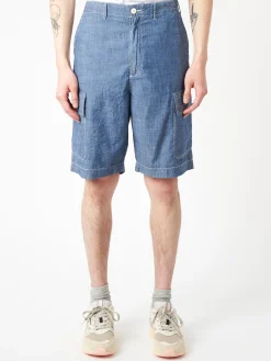 Universal Works - MW Cargo Short in Indigo