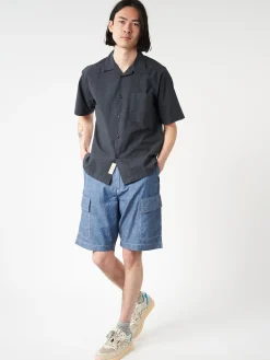 Universal Works - MW Cargo Short in Indigo