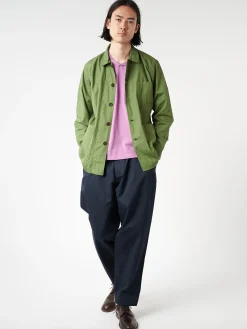 Universal Works - Pleated Track Pant in Navy