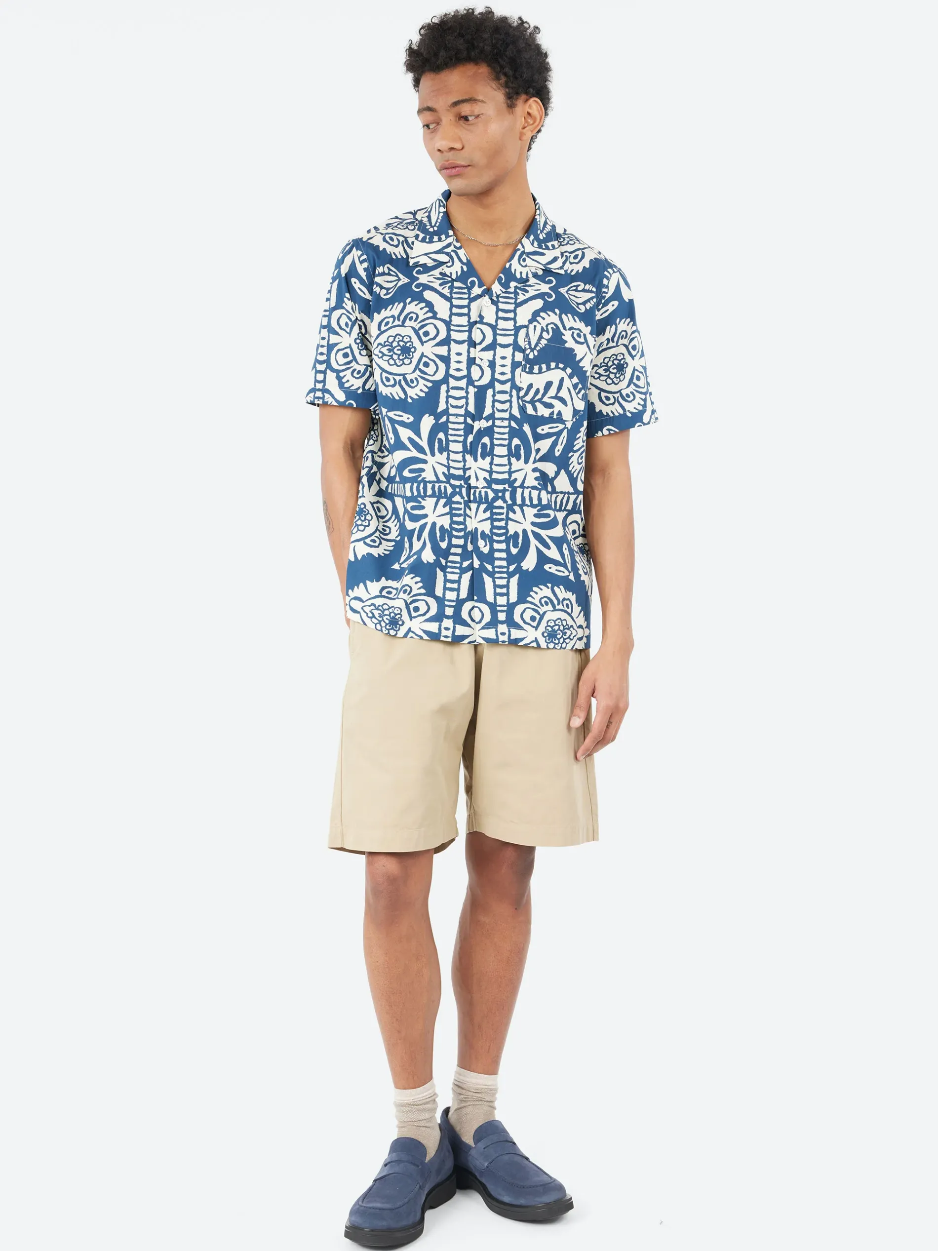 Universal Works - Simple Short in Sand