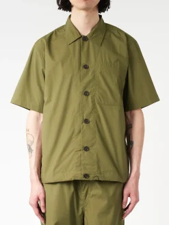 Universal Works - Tech Overshirt in Olive