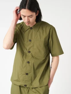 Universal Works - Tech Overshirt in Olive