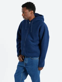 Universal Works - Travel Hoodie in Indigo