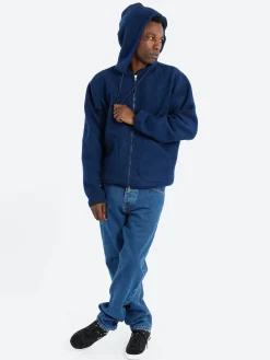 Universal Works - Travel Hoodie in Indigo