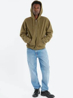 Universal Works - Travel Hoodie in Lovat