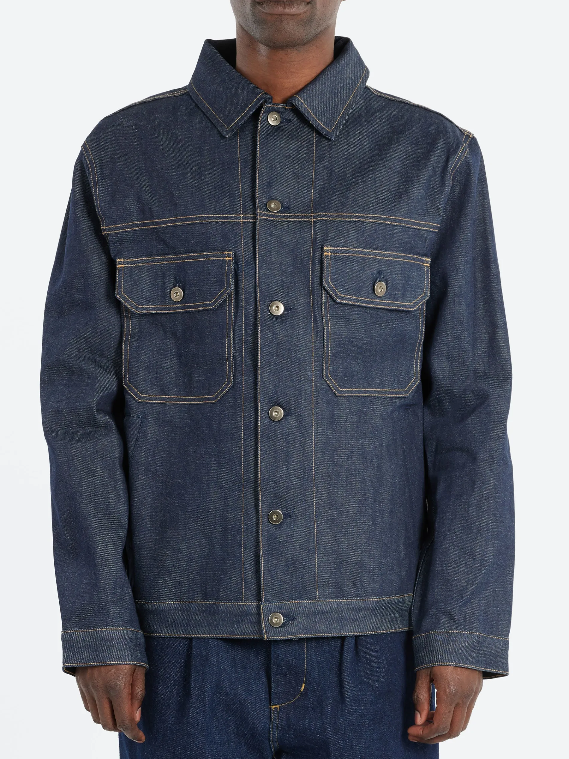 Universal Works - Truckers Jacket II in Indigo