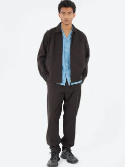 Universal Works - Windcheater Jacket in Licorice Summer Canvas