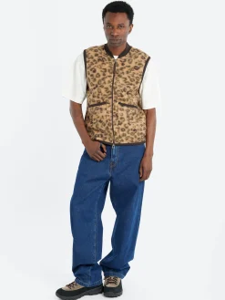 Universal Works - Zip Waistcoat in Camo