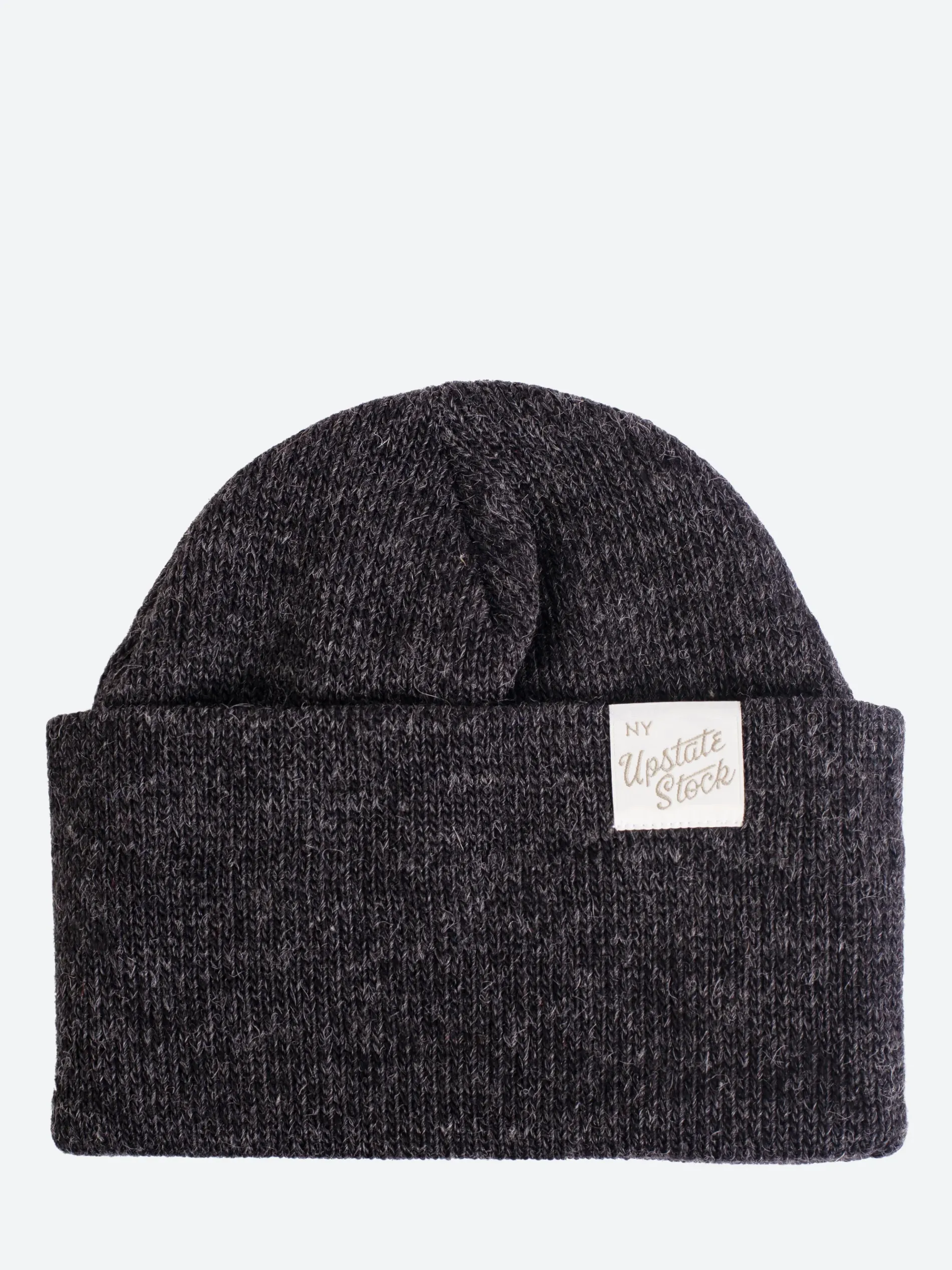 Upstate Stock - American Mohair Beanie in Black