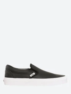 Vans - Classic Slip-On in Perforated Black Leather