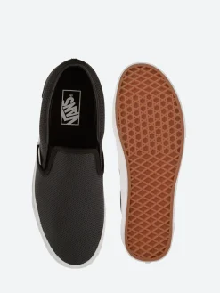 Vans - Classic Slip-On in Perforated Black Leather