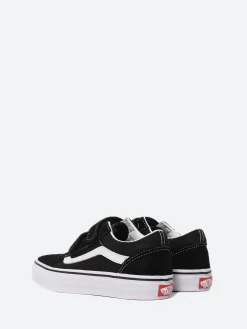 Vans - Kids Old Skool V in Black and White