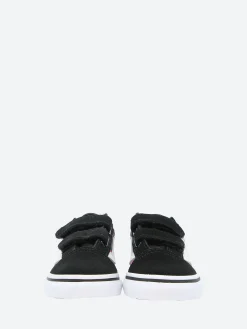 Vans - Toddler Old Skool V in Black/White Floral