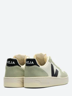 Veja - V-10 Leather in Black and Clay