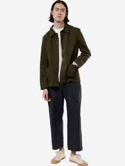 Vetra - 5C Short Workwear Jacket in Dark Khaki