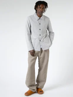 Vetra - 5C Short Workwear Jacket in White and Black