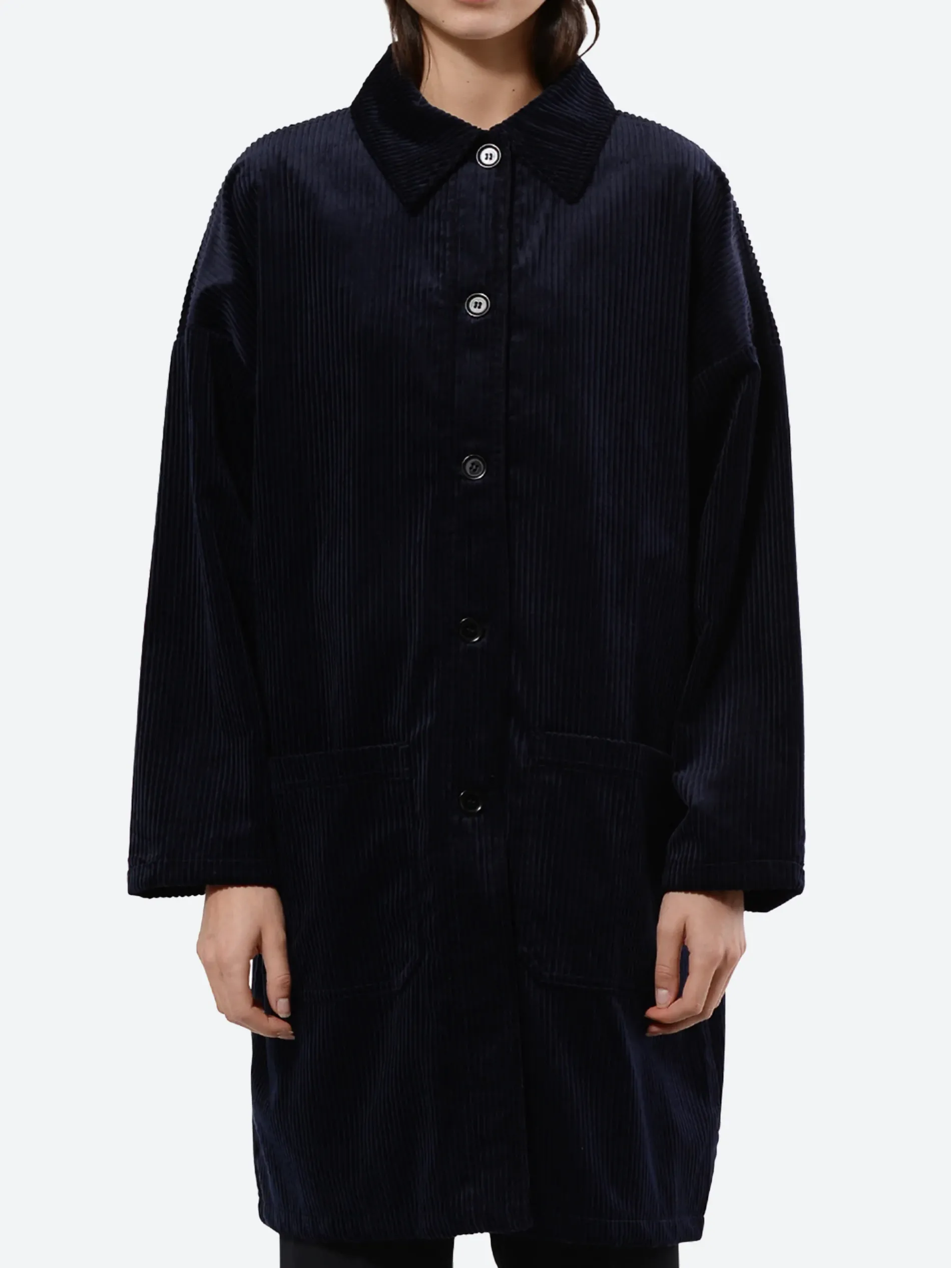 Vetra - 2106F Corduroy Jacket in Navy