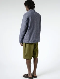 Vetra - 5W Workwear Jacket in Washed Denim