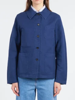 Vetra - Women's No. 4 Workwear Jacket in Navy
