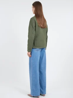 Vetra - Women's No. 4 Workwear Jacket in Jade