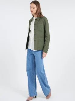 Vetra - Women's No. 4 Workwear Jacket in Jade