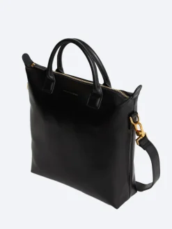 WANT Les Essentiels - Mini O'Hare Tote in Black Leather