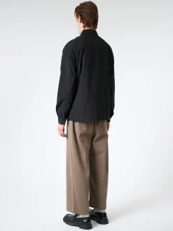 Wax London - Artist Overshirt in Black