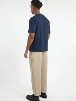 Wax London - Dean S/S T-Shirt in Navy