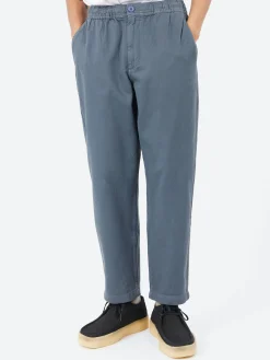 Wax London - Kurt Trouser in Petrol Blue