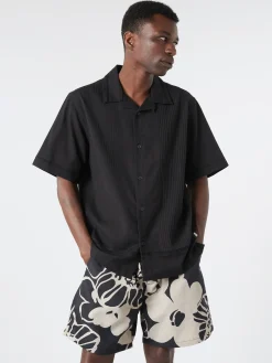 Wax London - Newton Shirt in Black