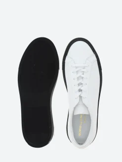 Woman by Common Projects - Achilles Low in White/Black