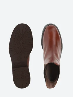 Wonders - B-9106 Chelsea Boot in Marron Oregon