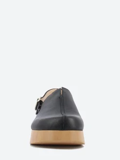 Wonders - B-8051 Clog in Black Wild