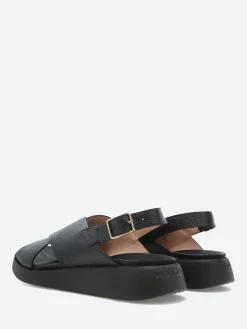 Wonders - C-6540 Sandals in Black Wild