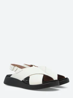 Wonders - C-6540 Sandals in Off White Wild
