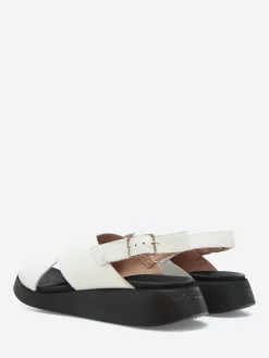 Wonders - C-6540 Sandals in Off White Wild