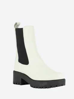 Wonders - E-6114 Chelsea Boot in Milk Wild